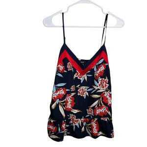 KooKai Tank Top Women's 40 Floral Cami Sleeveless Artsy Boho Medium